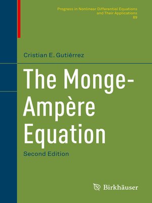 cover image of The Monge-Ampère Equation